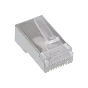 8P8C RJ45 Мужские экранированные разъемы InLine 73098T
