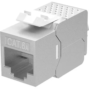 Модуль Keystone RJ45 CAT 6A STP Slim-Line Goobay 79448