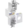 Keystone modulis RJ45 CAT 6A STP Slim-Line Goobay Photo 2