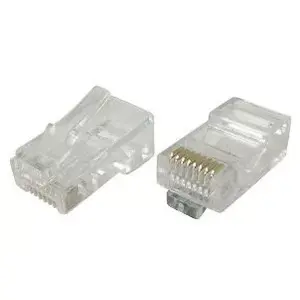 RJ45 Коннектор Tecline RJ45 Прозрачный