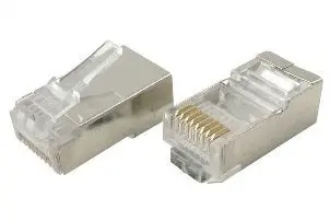 Tecline RJ45 Caurspīdīgi savienotāji 10 gab