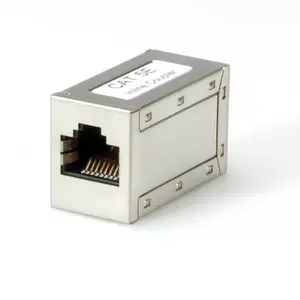 Modular Coupler ROLINE Cat.5e shielded silver