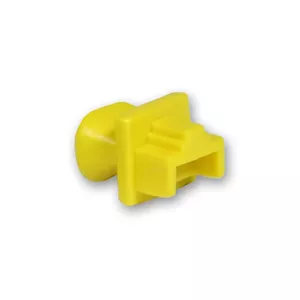 Защитная крышка для розетки RJ-45 Alcasa MOD8-DCY Желтая