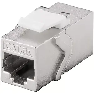 Модуль Keystone RJ45 Coupler CAT 6A STP Goobay 90866
