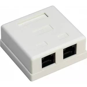 Outlet box RJ-45 Goobay 77633 White