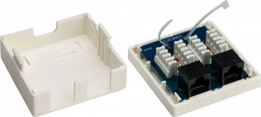 Outlet box RJ-45 Goobay 77633 Photo 2