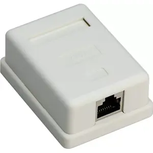 Outlet Box RJ-45 Goobay 77634 White