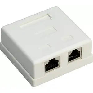 Outlet Box RJ-45 Goobay 77635 White