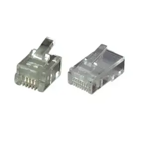 RJ45 UTP Savienotājs EFB Elektronik E-MO 8/8 SF Caurspīdīgs