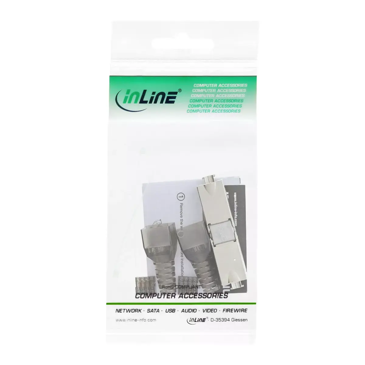 InLine Cable connector Cat.6A 69992D Photo 3