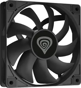 Computer case fan GENESIS Oxal 120 — 120 mm, 1300 RPM, 1.05 mmH2O, 12 V, black