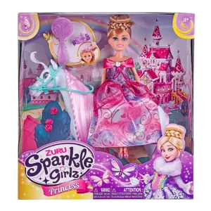 SPARKLE GIRLZ leļļu rotaļu komplekts Princess With Horse, 10057