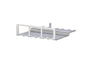 BTR NETCOM 130922-00-E Module Patch Panel Accessory Stainless Steel 6-Port