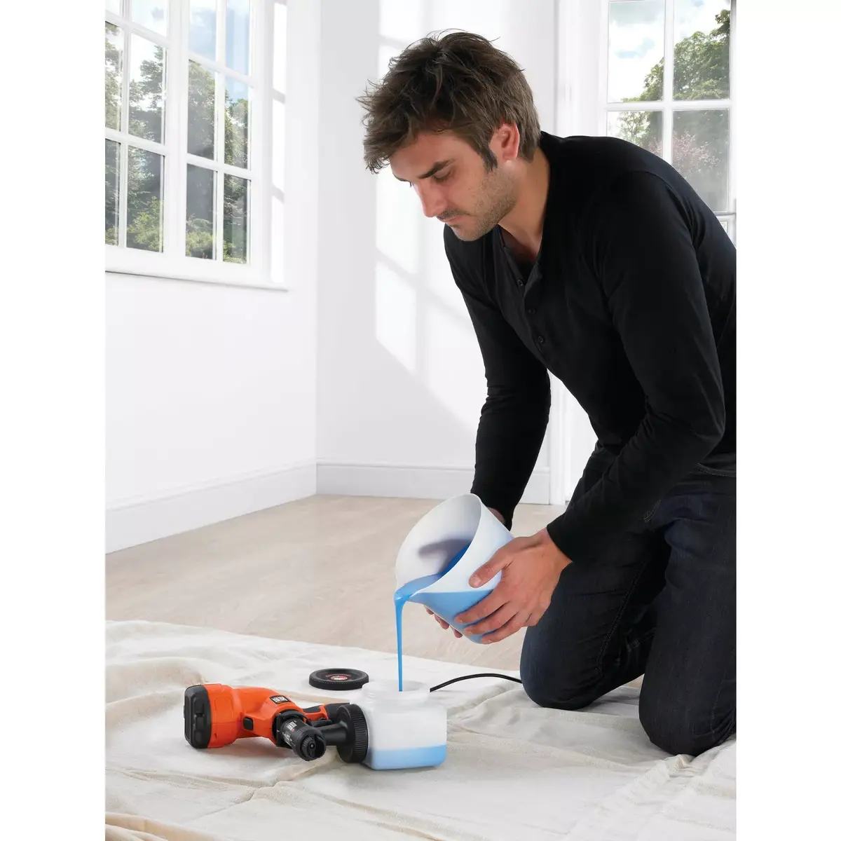 Pneumatic Paint Sprayer Black & Decker HVLP200-QS Photo 3
