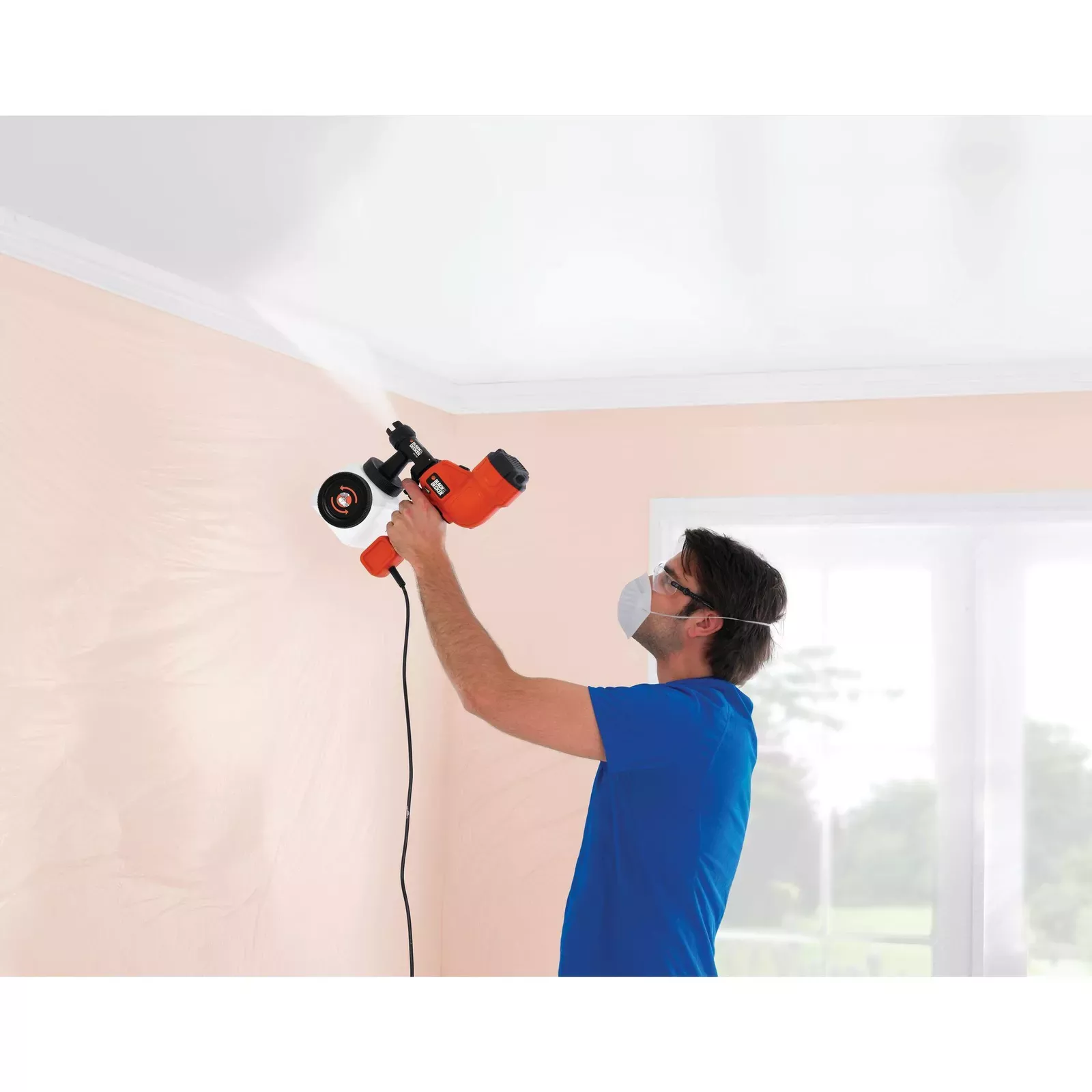 Black Decker HVLP200 QS pneumatic paint sprayer HVLP200 QS AiO.lv