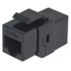 Inline Coupler Intellinet Cat5e UTP 8P8C Female to Female Black