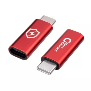 Kabeļa dzimuma mainītājs Microconnect MC-CCADAP-SC USB C Sarkans