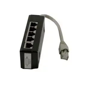 Network splitter Synergy21 S215232, black/grey, 0.15 m cable, 150 mm depth, 82 g