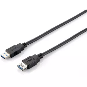 Equip 128399 USB kabelis 3 m USB 3.2 Gen 1 (3.1 Gen 1) USB A Melns