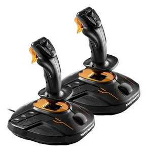 Джойстик Thrustmaster T.16000M FCS SPACE SIM DUO Черный Оранжевый