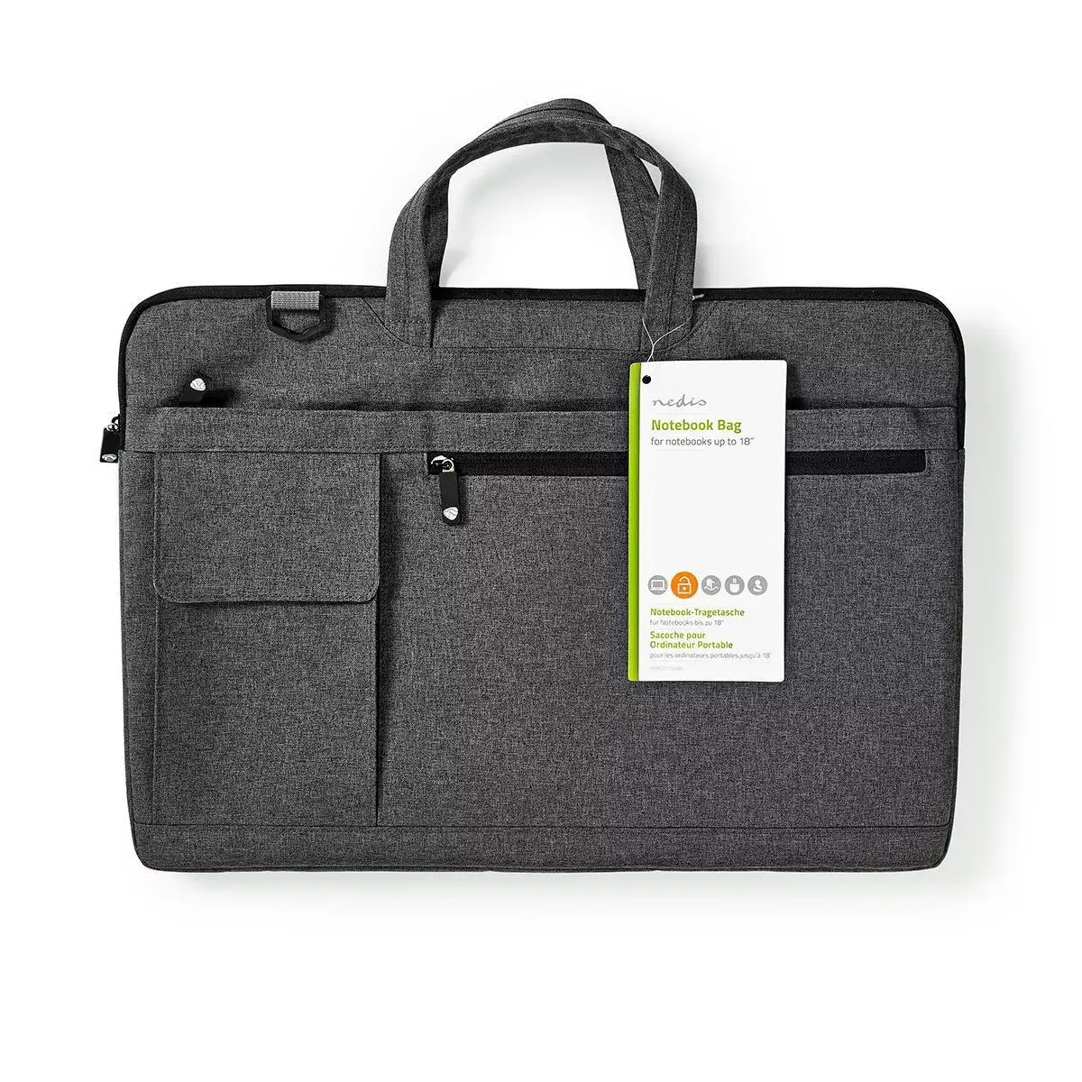 Laptop case Nedis NBBG17150BK (18") Photo 8