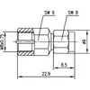 Connector FME/SMA Telegärtner J01703A0009 Photo 2