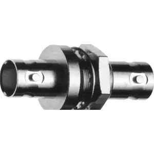 Coaxial BNC connector Telegärtner J01005A0008 75 Ω, silver, 1 pc