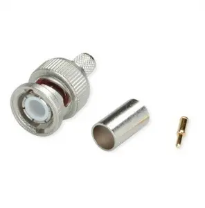 Коаксиальный BNC-разъём Telegärtner G30 cr/cr 50 Ω, мужской, 50 Ом