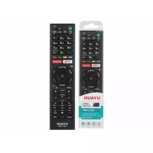 Lamex LXP1351 Replacement TV Remote Control for Sony LCD and LED TVs with Dedicated Buttons for Netflix, Google Play, and YouTube