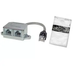 Cat5e Networking Cable ShiverPeaks RJ45-2x RJ45 0.1m Grey