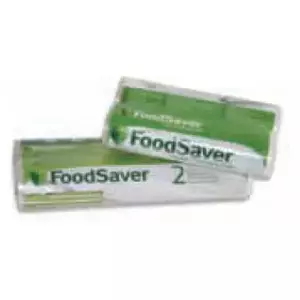 Plastmasas pārtikas plēve vakuuma iepakošanai FoodSaver FSR 2002-I, 2 ruļļi, 6.7 m x 200 mm