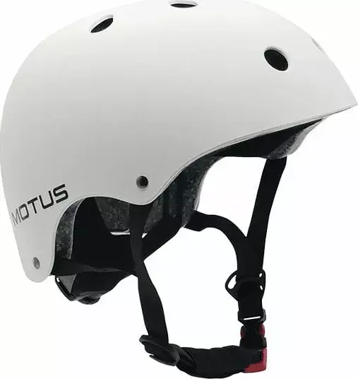 Aizsargķivere Motus Kask balta izmērs S