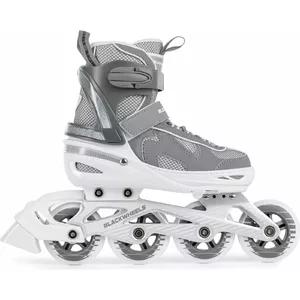 Adjustable recreational inline skates Blackwheels Flex Pro gray size 35–38
