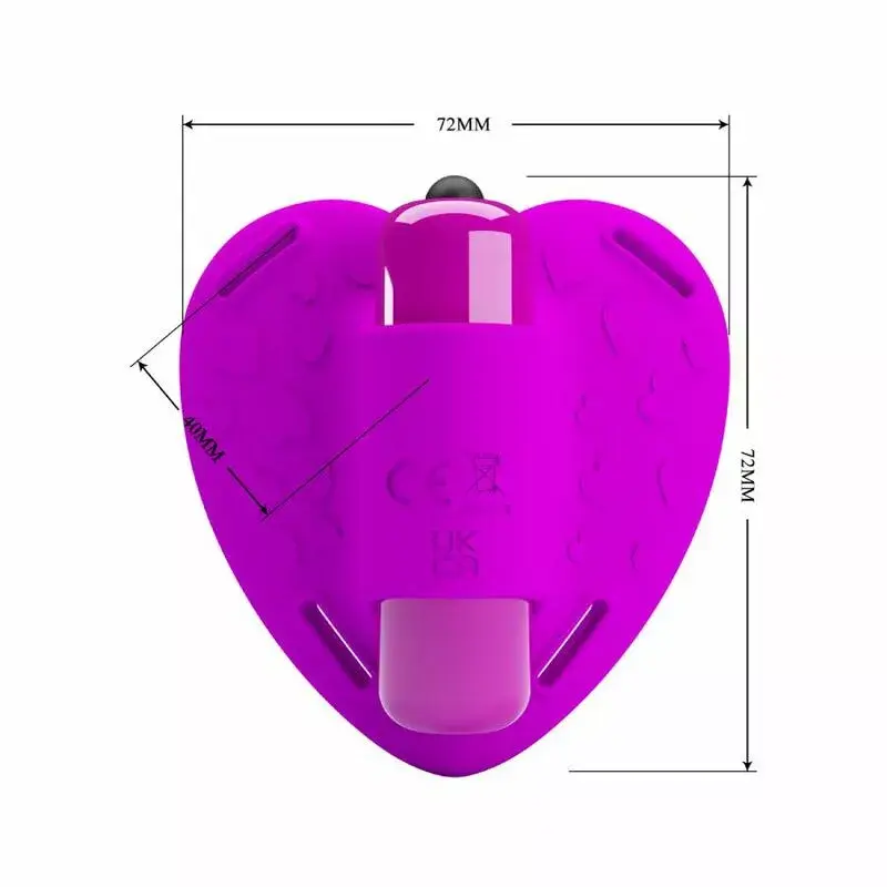 Klitorālais masāžieris pretty love HEARTBEAT D-233393 Photo 5