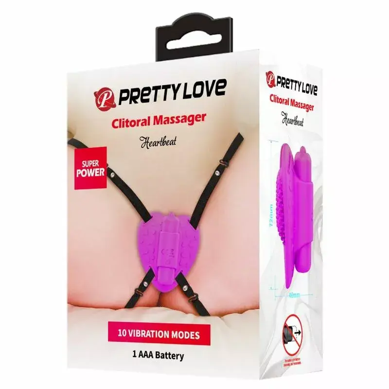 Klitorālais masāžieris pretty love HEARTBEAT D-233393 Photo 9
