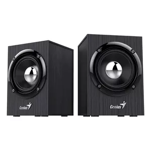 Genius SP-HF385BT 1-way Wired & Wireless 2.0 Speaker, 4 W RMS, 150–20000 Hz, 4 Ω, Black