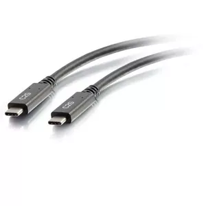 C2G USB C Cable 0.9m USB 3.1 3A M/M Black