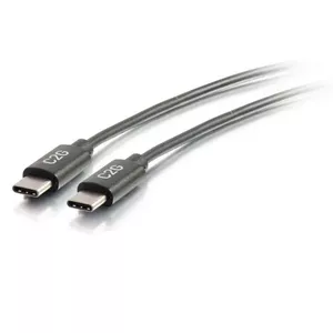 C2G USB C Cable 0.9m 3A USB 2.0 M/M Black