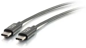 Кабель C2G 0.9м USB-C 2.0 штекер-штекер 3A черный