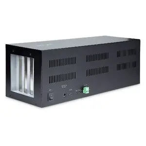 Корпус расширения PCIe 4‑слота StarTech 4PCIE‑PCIE‑ENCLOSURE, PCIe 2.0 x2 (USB‑C), 4 × PCIe x1, 10 Гбит/с, 12 В 3 А, ASMedia ASM1806