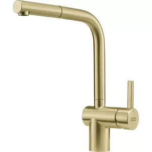 Выдвижной смеситель Franke ATLAS NEO Gold нержавеющая сталь 29.7 см