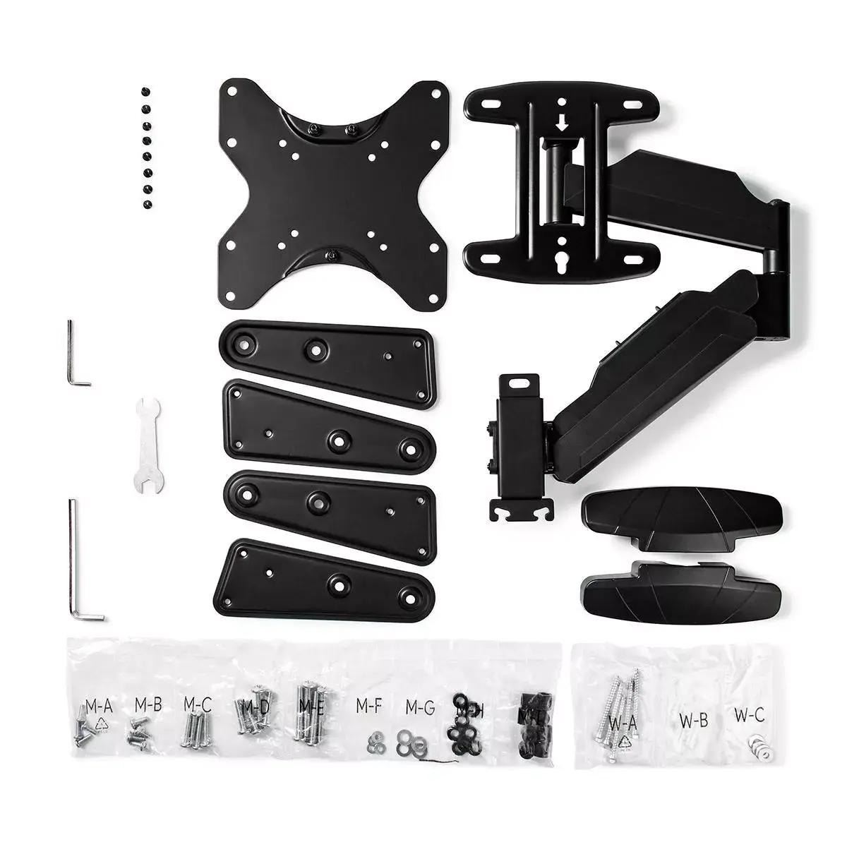 Nedis TVWM2732BK TV wall mount for 55" Photo 10