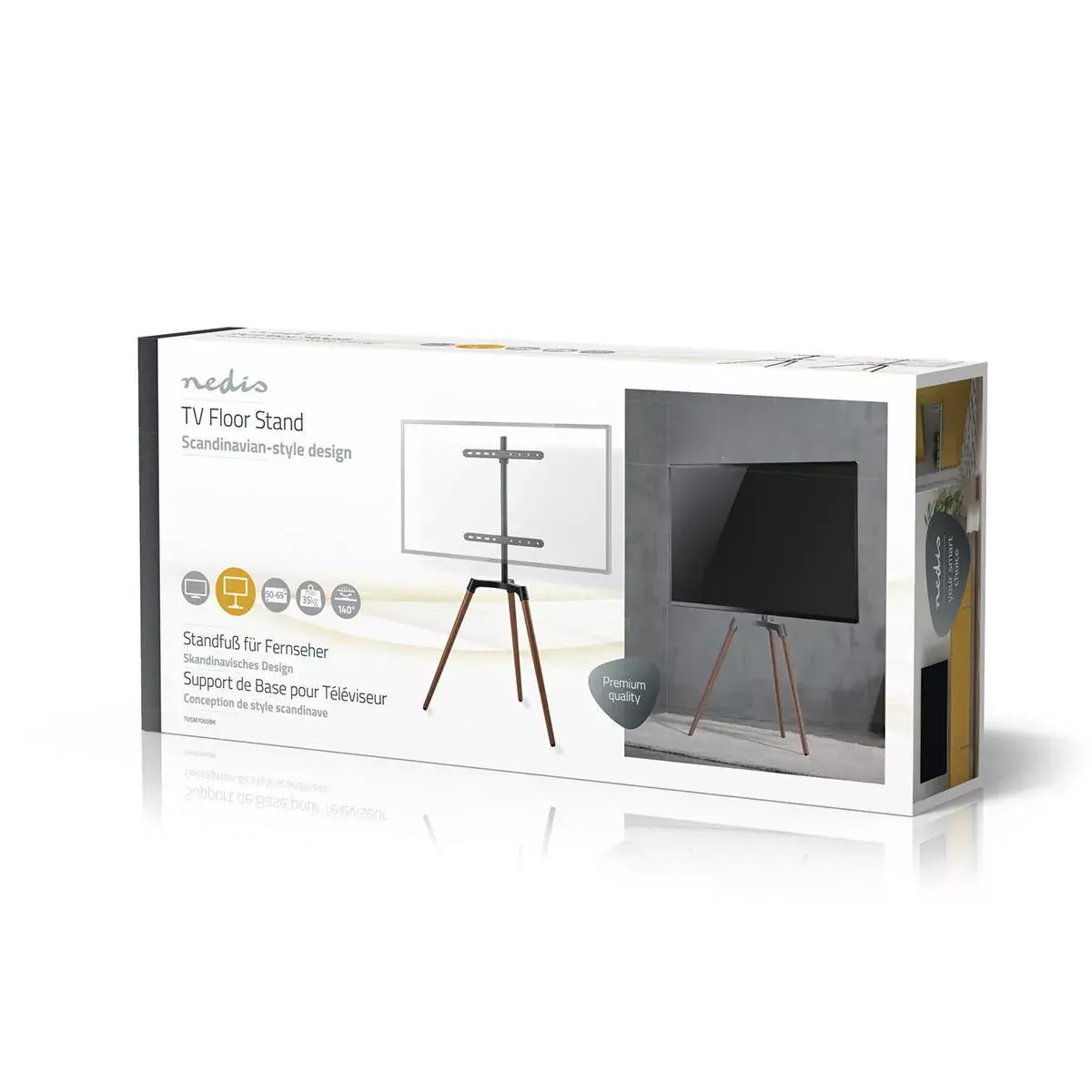 Nedis TVSM7060BK sienas stiprinājums 50–65" Photo 14
