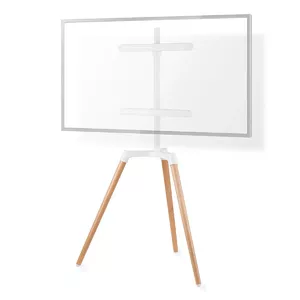 TV mount Nedis TVSM7060WT for 127–165.1 cm (50"–65") TVs, max 35 kg, VESA 200x200–400x400, Brown/White