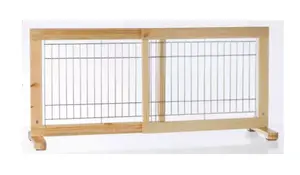 Dog car wire mesh barrier Trixie TRIXIE Dog Barrier — wood and stainless steel, height 500 mm