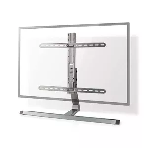 Monitora statīvs Nedis TVSM5120GY — brīvi stāvošs, priekš 37"–75" (94–190,5 cm), max slodze 40 kg, VESA 200×200–600×400, pelēks