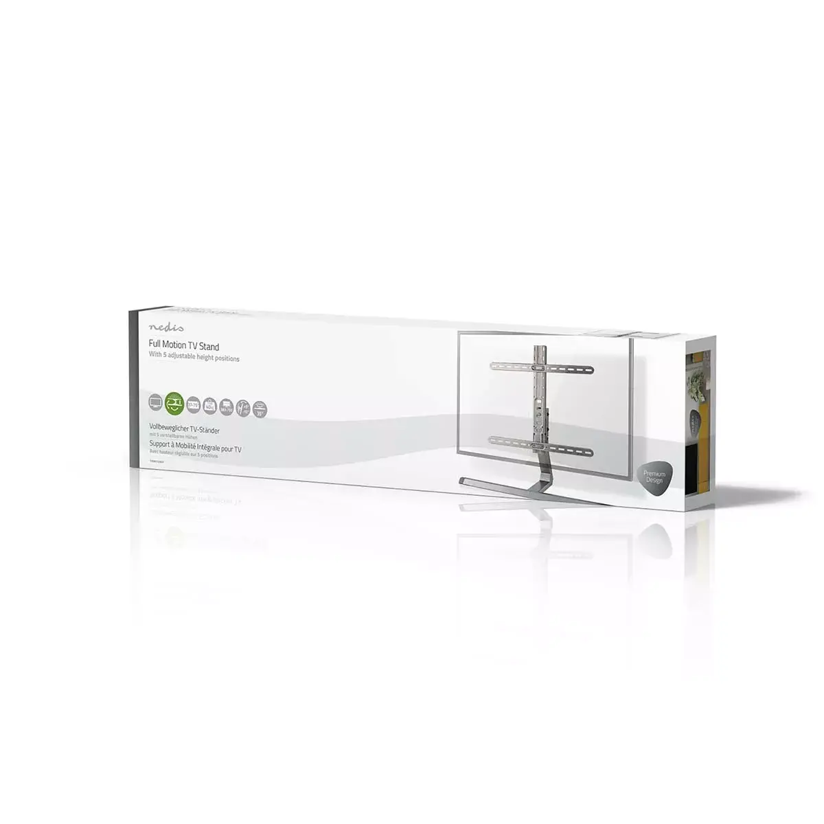Подставка‑кронштейн Nedis TVSM5120GY Photo 8