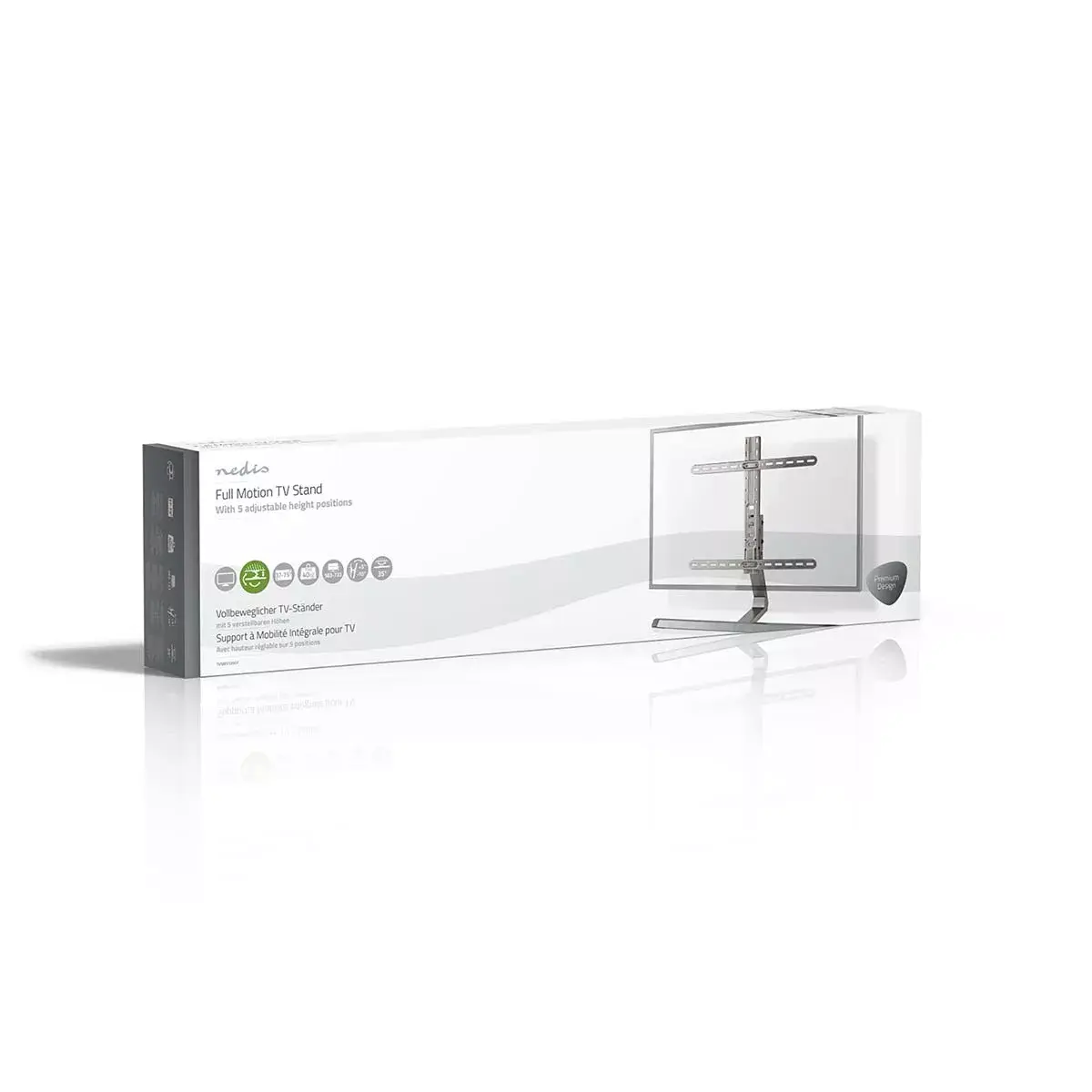 Подставка‑кронштейн Nedis TVSM5120GY Photo 9