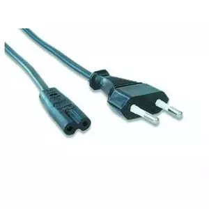 Gembird PC-184/2 power cable Black 1.8 m Power plug type C C8 coupler