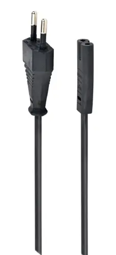 GEMBIRD PC-184/2 power cable Type C to C8, 1.8 m Photo 4